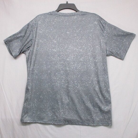 Let Er Rip Graphic Print T-Shirt Gray Men Size | XL - Picture 8 of 9